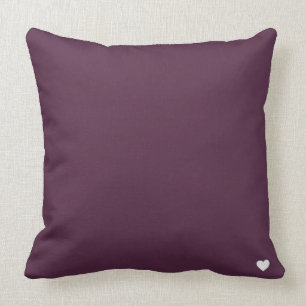 Aubergine Äggplanta Djup Lila Kudde