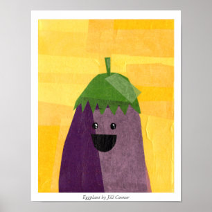 Aubergine av Jill Connor Poster