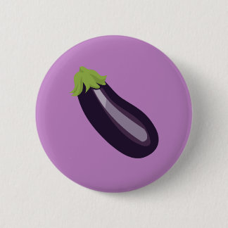 Aubergine Emoji Knapp