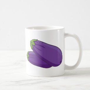 Aubergine Kaffemugg