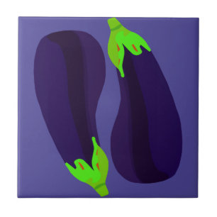 Aubergine Kakelplatta