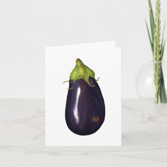 Aubergine Kort (Framsida)