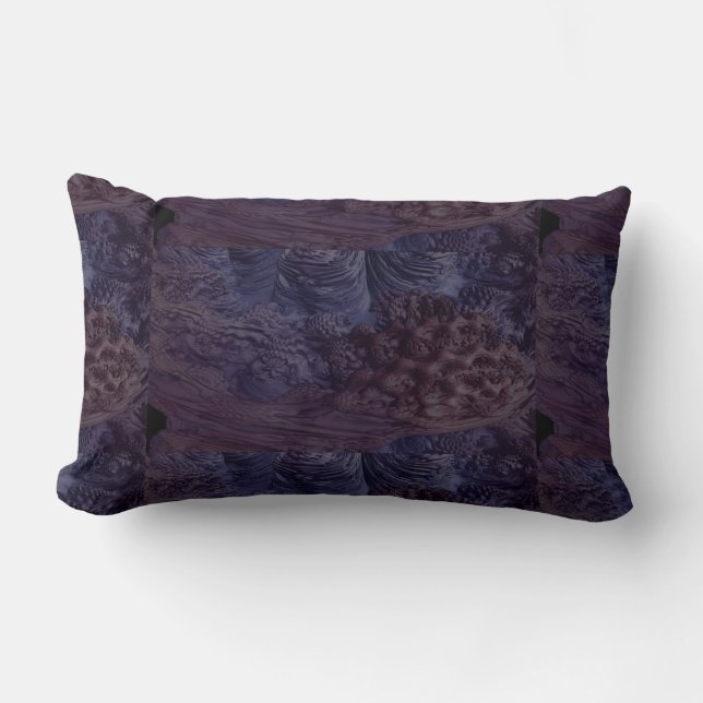 Aubergine Lumbarkudde (Framsida)