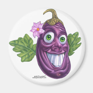 aubergine magnet