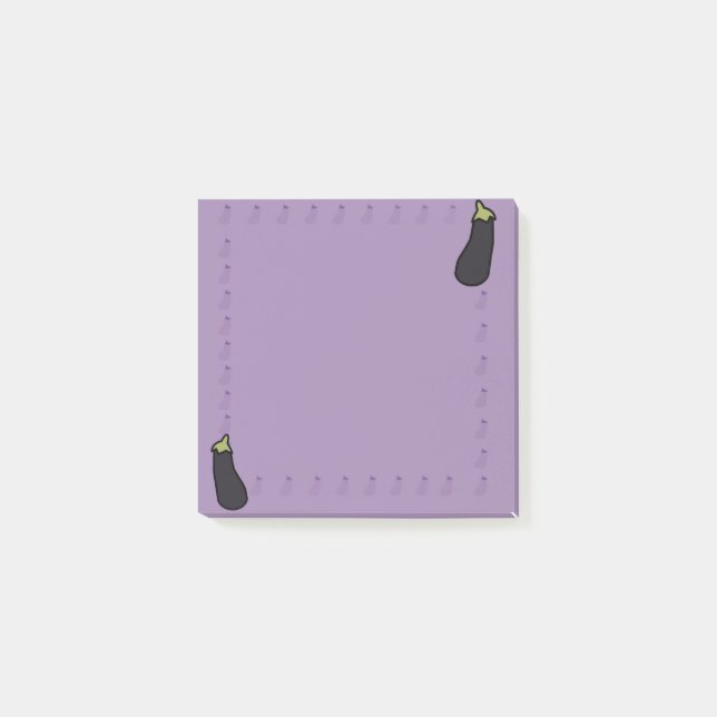 Aubergine Post it-lappar Post-it Block (Framsida)