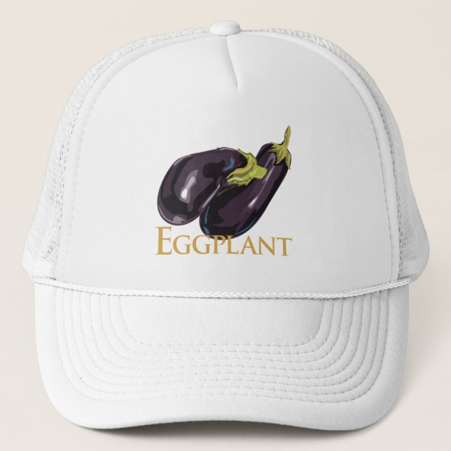 AubergineAubergine Truckerkeps (Framsida)