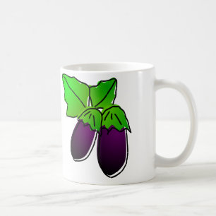 Auberginekopp Kaffemugg