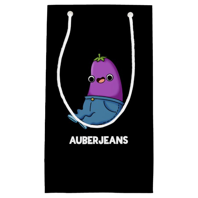 Auberjeans Funny Eggplant Pun Mörk BG (Framsidan)