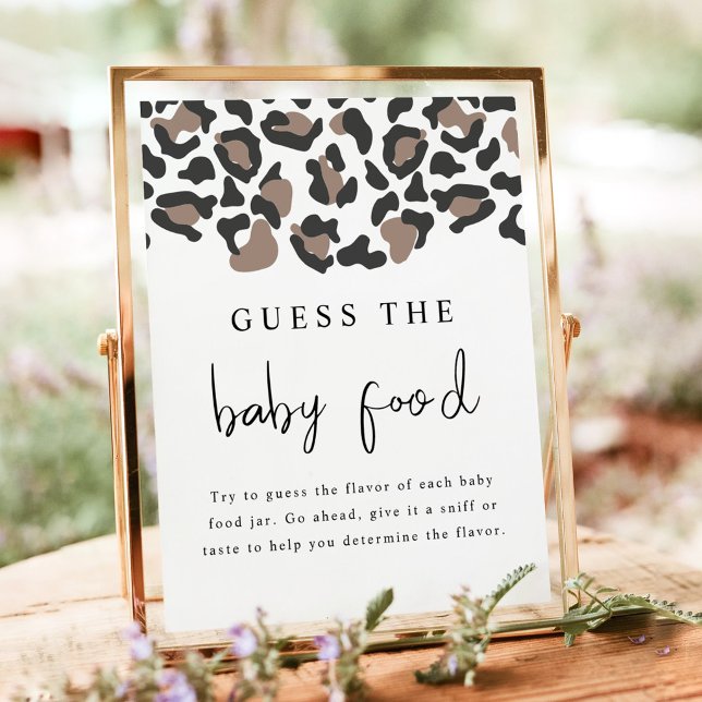 AUBREE Leopardtryck Gissa Babymat Leksak Poster (Skapare uppladdad)