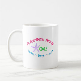 Aubrees mugg för armé CDKL5 11oz