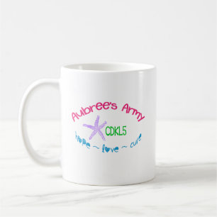 Aubrees mugg för armé CDKL5 11oz