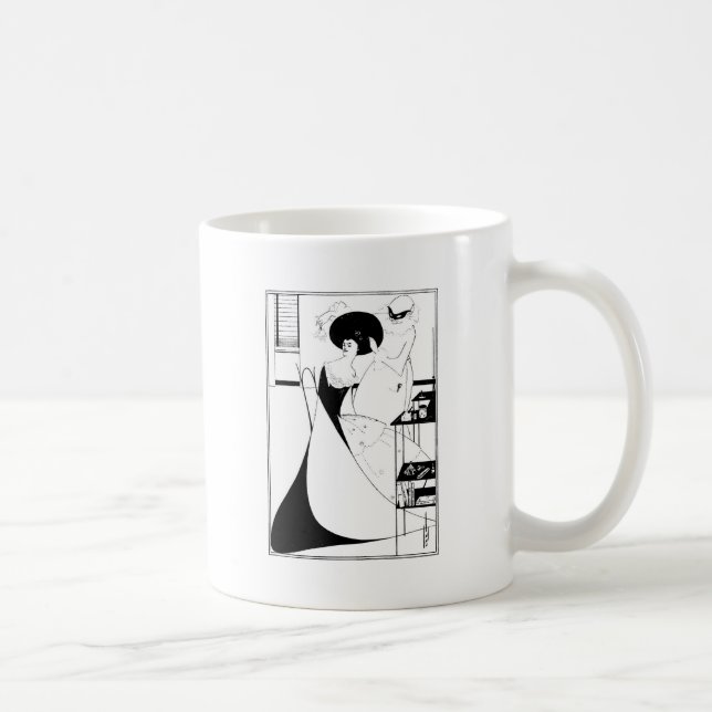 Aubrey Beardsley Salome illustration Kaffemugg (Höger)