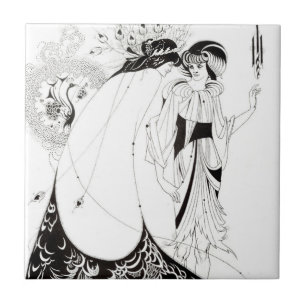 Aubrey Beardsley, skaldjursbrickan Kakelplatta