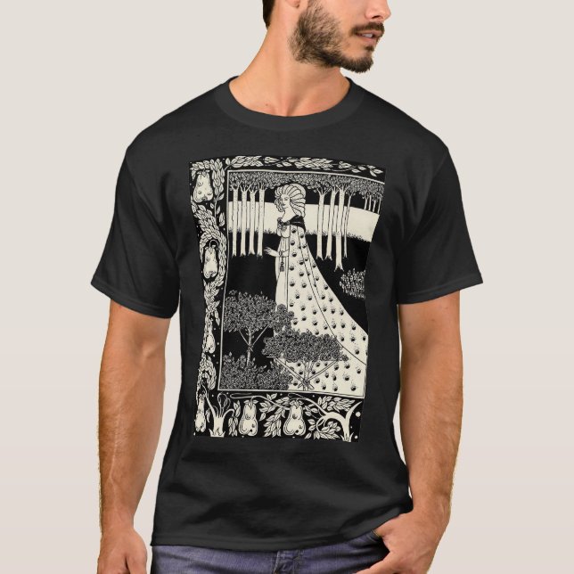 AUBREY BEARDSLEY  T SHIRT (Framsida)