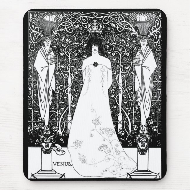 Aubrey Beardsley, Venus between the boundary God Musmatta (Framsidan)