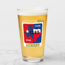 Aubrey, Texas, & FM 1385 Rd, Pint Glass Glaskopp