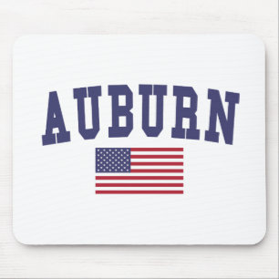 Auburn AL US Flagga Musmatta