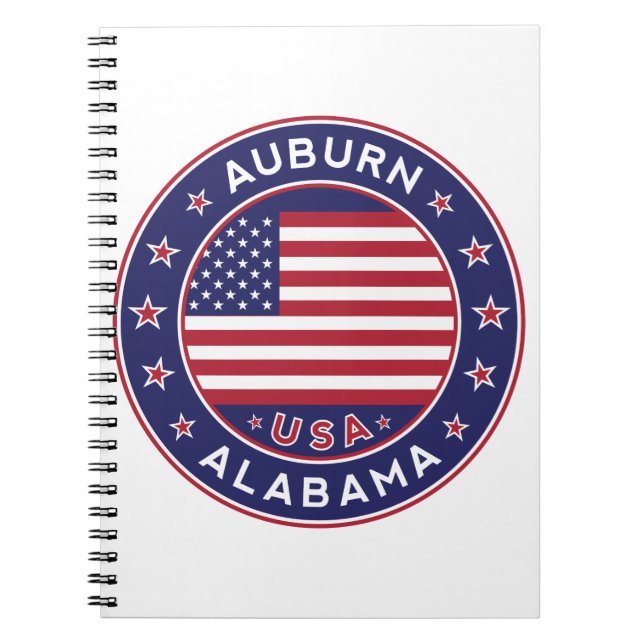 Auburn, Alabama Anteckningsbok (Framsidan)
