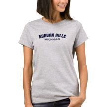 Auburn Backe Michigan Womens T-Shirt