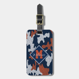 Auburn Deep-South Tiger Spirit Camo Bagagebricka