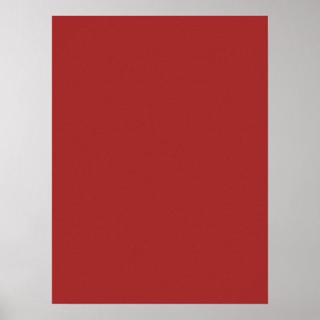 Auburn (fast färg) poster (Framsidan)