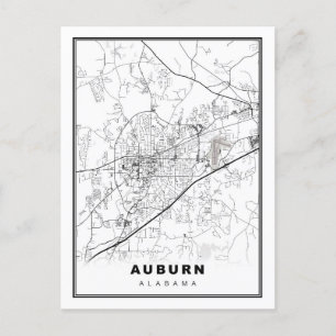 Auburn Karta Vykort