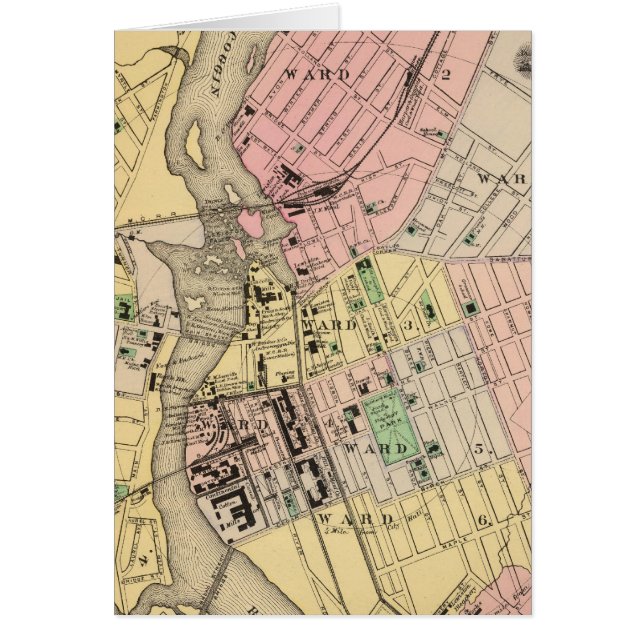 Auburn, Lewiston Hälsningskort (Framsidan)