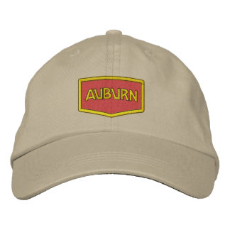 Auburn Logotyp Hat Broderad Keps