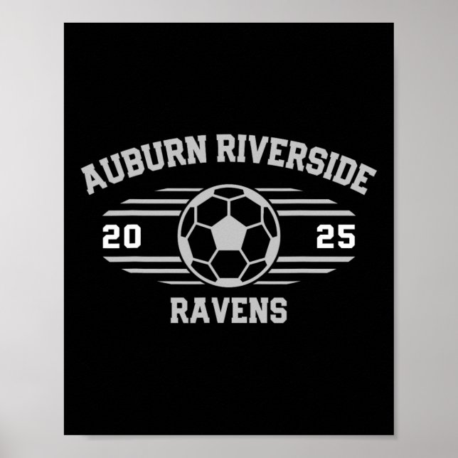 Auburn Riverside Ravens Fotboll Byll 2025  Poster (Framsidan)