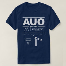 Auburn U. Regional Airport AUO T Shirt