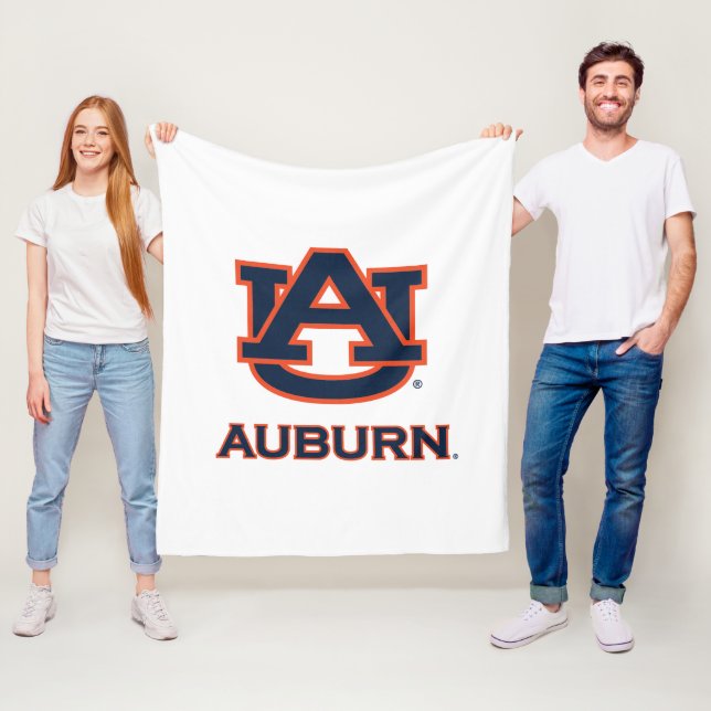 Auburn Universiteten | AU Auburn Fleecefilt (På plats)