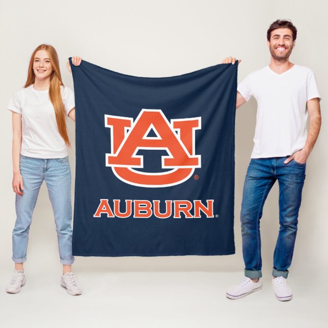 Auburn Universiteten | AU Auburn Fleecefilt (På plats)