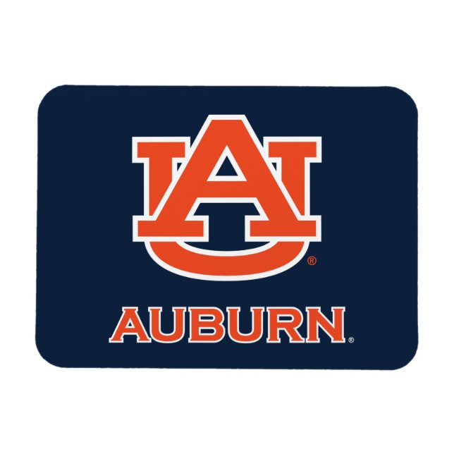 Auburn Universiteten | AU Auburn Magnet (Horisontell)