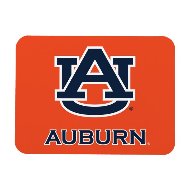 Auburn Universiteten | AU Auburn Magnet (Horisontell)
