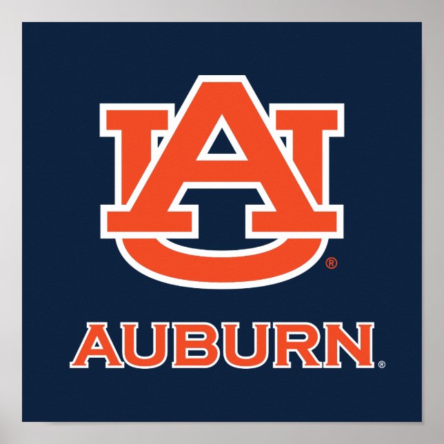Auburn Universiteten | AU Auburn Poster (Framsidan)