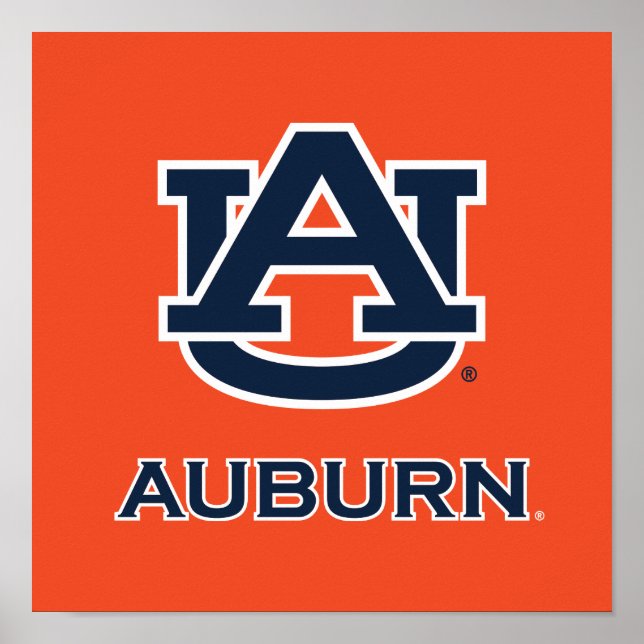 Auburn Universiteten | AU Auburn Poster (Framsidan)