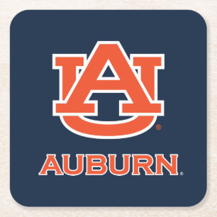 Auburn Universiteten AU Auburn Underlägg Papper Kvadrat