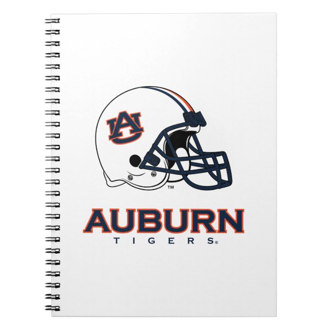 Auburn Universiteten | Auburn Football Anteckningsbok (Framsidan)