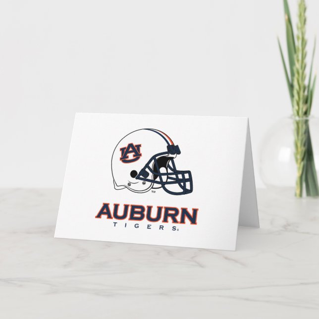 Auburn Universiteten | Auburn Football Kort (Framsida)