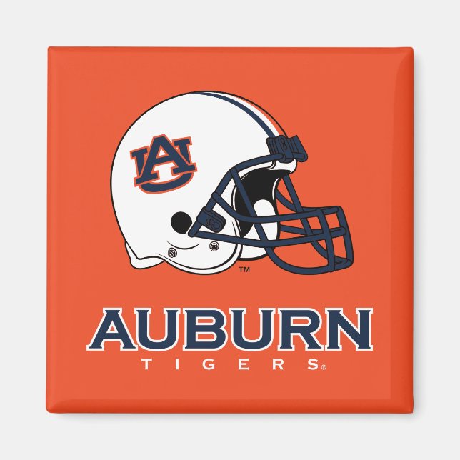 Auburn Universiteten | Auburn Football Magnet (Framsidan)