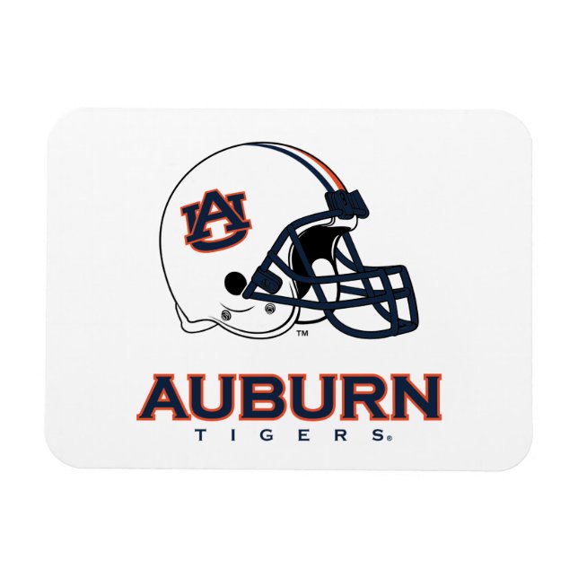 Auburn Universiteten | Auburn Football Magnet (Horisontell)