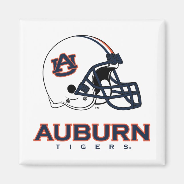 Auburn Universiteten | Auburn Football Magnet (Framsidan)
