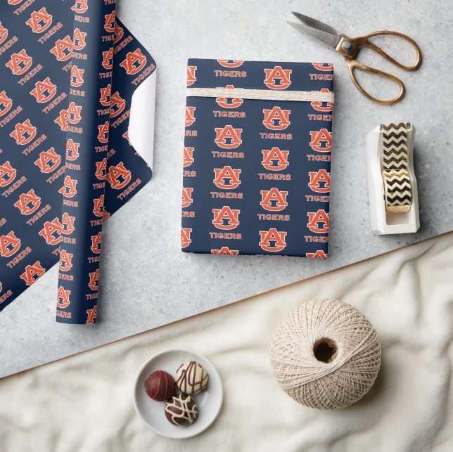 Auburn Universiteten | Auburn Presentpapper (Hantverk)
