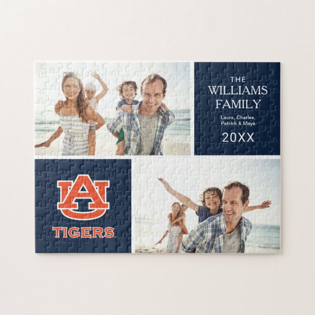 Auburn Universiteten | Auburn Pussel (Horisontell)
