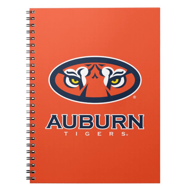 Auburn Universiteten | Auburn Tigers Anteckningsbok (Framsidan)