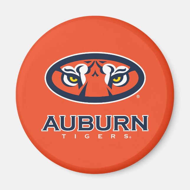 Auburn Universiteten | Auburn Tigers Magnet (Framsidan)