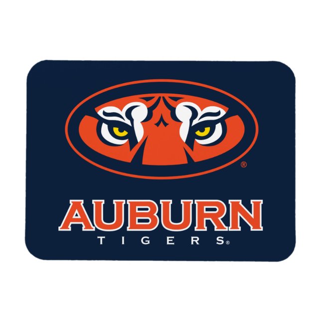 Auburn Universiteten | Auburn Tigers Magnet (Horisontell)