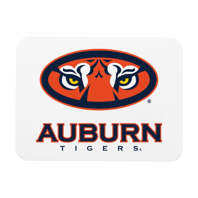 Auburn Universiteten | Auburn Tigers Magnet (Horisontell)