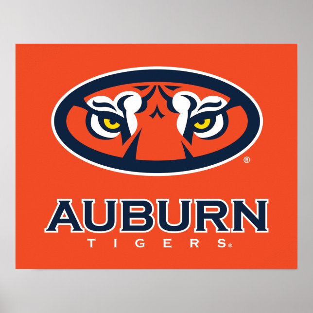 Auburn Universiteten | Auburn Tigers Poster (Framsidan)