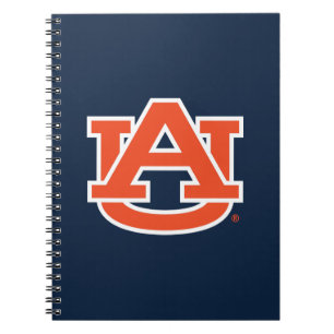Auburn Universiteten Auburn UA Logotyp Anteckningsbok